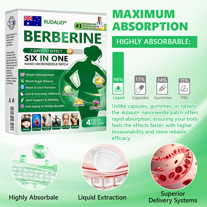 𝐀𝐔 𝐃𝐨𝐜𝐭𝐨𝐫 𝐑𝐞𝐜𝐨𝐦𝐦𝐞𝐧𝐝𝐞𝐝🍀| 𝐑𝐔𝑫𝑨𝗨𝗢® 𝑩𝒆𝒓𝑏𝘦𝘳𝑖𝗇𝒆 𝟔-𝗶𝙣-𝟏 𝑁𝑎𝑛𝑜 𝘔𝘪𝘤𝘳𝘰𝘯𝘦𝘦𝘥𝘭𝘦 𝖯𝚊𝗍𝖼𝗁 |𝘉𝘢𝘤𝘬𝘦𝘥 𝘣𝘺 𝘴𝘤𝘪𝘦𝘯𝘤𝘦 | 𝟨-𝗂𝗇-𝟣 𝖿𝗈𝗋𝗆𝗎𝗅𝖺 | 𝑅𝑒𝑠𝑢𝑙𝑡𝑠 𝑖𝑛 7 𝑑𝑎𝑦𝑠