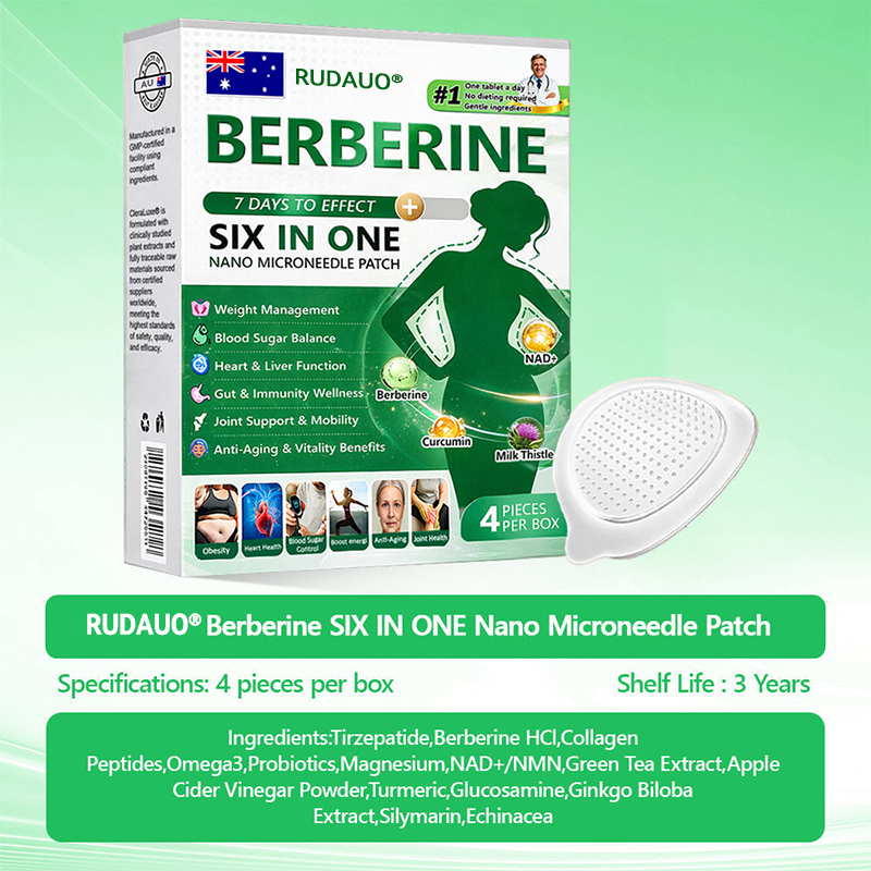 𝐀𝐔 𝐃𝐨𝐜𝐭𝐨𝐫 𝐑𝐞𝐜𝐨𝐦𝐦𝐞𝐧𝐝𝐞𝐝🍀| 𝐑𝐔𝑫𝑨𝗨𝗢® 𝑩𝒆𝒓𝑏𝘦𝘳𝑖𝗇𝒆 𝟔-𝗶𝙣-𝟏 𝑁𝑎𝑛𝑜 𝘔𝘪𝘤𝘳𝘰𝘯𝘦𝘦𝘥𝘭𝘦 𝖯𝚊𝗍𝖼𝗁 |𝘉𝘢𝘤𝘬𝘦𝘥 𝘣𝘺 𝘴𝘤𝘪𝘦𝘯𝘤𝘦 | 𝟨-𝗂𝗇-𝟣 𝖿𝗈𝗋𝗆𝗎𝗅𝖺 | 𝑅𝑒𝑠𝑢𝑙𝑡𝑠 𝑖𝑛 7 𝑑𝑎𝑦𝑠