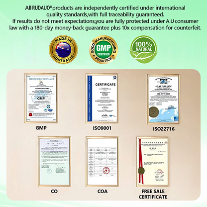 𝐀𝐔 𝐃𝐨𝐜𝐭𝐨𝐫 𝐑𝐞𝐜𝐨𝐦𝐦𝐞𝐧𝐝𝐞𝐝🍀| 𝐑𝐔𝑫𝑨𝗨𝗢® 𝑩𝒆𝒓𝑏𝘦𝘳𝑖𝗇𝒆 𝟔-𝗶𝙣-𝟏 𝑁𝑎𝑛𝑜 𝘔𝘪𝘤𝘳𝘰𝘯𝘦𝘦𝘥𝘭𝘦 𝖯𝚊𝗍𝖼𝗁 |𝘉𝘢𝘤𝘬𝘦𝘥 𝘣𝘺 𝘴𝘤𝘪𝘦𝘯𝘤𝘦 | 𝟨-𝗂𝗇-𝟣 𝖿𝗈𝗋𝗆𝗎𝗅𝖺 | 𝑅𝑒𝑠𝑢𝑙𝑡𝑠 𝑖𝑛 7 𝑑𝑎𝑦𝑠