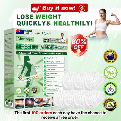 𝑶𝒇𝒇𝒊𝒄𝒊𝒂𝒍 𝑺𝒕𝒐𝒓𝒆|✅ 𝐒𝐩𝐚𝐫𝐤𝗹𝘆𝗿𝗮® 𝐌𝐨𝐫𝐢𝐧𝐠𝐚 𝐁𝐞𝐫𝐛𝐞𝐫𝐢𝐧𝐞 × 𝐍𝐀𝐃⁺ 𝟏𝟎-𝐢𝐧-𝟏 𝑨𝒅𝒗𝒂𝒏𝒄𝒆𝒅 𝐍𝐚𝐧𝐨 𝑴𝒊𝒄𝒓𝒐𝒏𝒆𝒆𝒅𝒍𝒆 𝐏𝐚𝐭𝐜𝐡 (𝐉𝐮𝐬𝐭 𝐨𝐧𝐜𝐞 𝐚 𝐝𝐚𝐲, 𝐯𝐢𝐬𝐢𝐛𝐥𝐞 𝐜𝐡𝐚𝐧𝐠𝐞𝐬 𝐢𝐧 𝟕 𝐝𝐚𝐲𝐬)